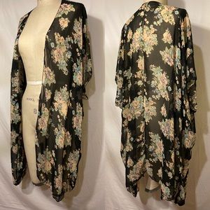 Brandy Melville Floral Kimono